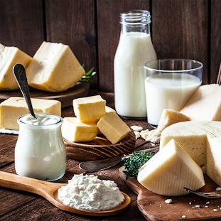 Emballage des produits laitiers